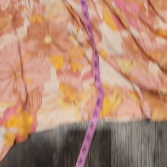 Free People Pink and Orange Long Sleeve Dress - Picture 11 of 13